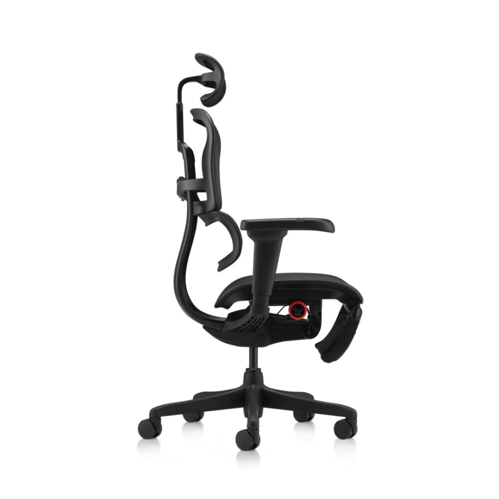 Ergohuman Ultra Gamer Preta com Apoio de Pernas - Imagem 4