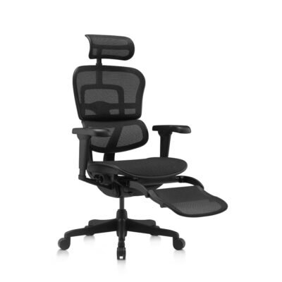 Ergohuman Ultra Signature All Black com Apoio de pernas